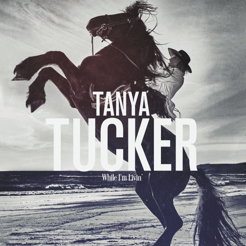 Tanya Tucker While I'm Livin' LP (Hot Pink & Black Vinyl) 1