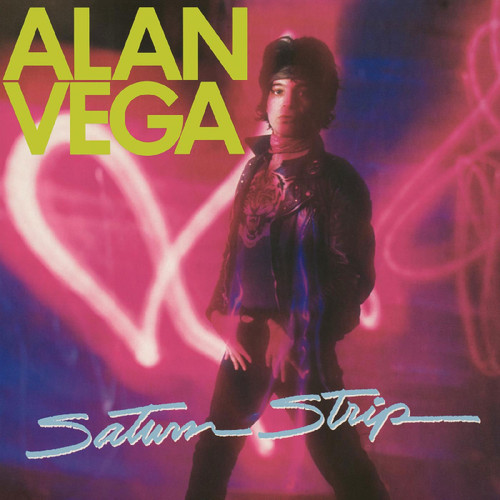 Alan Vega Saturn Strip LP (Highlighter Yellow Vinyl) 1