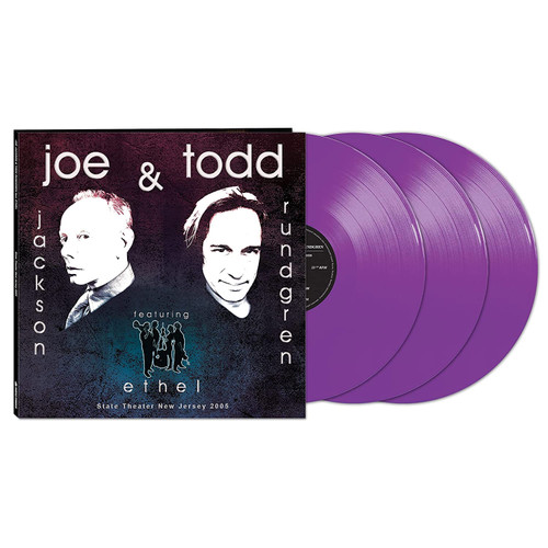 Joe Jackson & Todd Rundgren State Theater New Jersey 2005 3LP (Purple Vinyl) 2