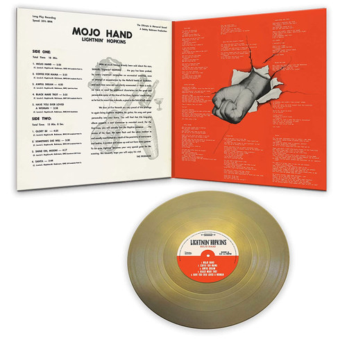 Lightnin' Hopkins Mojo Hand LP (Gold Vinyl) 2