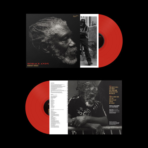 Horace Andy Midnight Rocker LP (Transparent Red Vinyl)