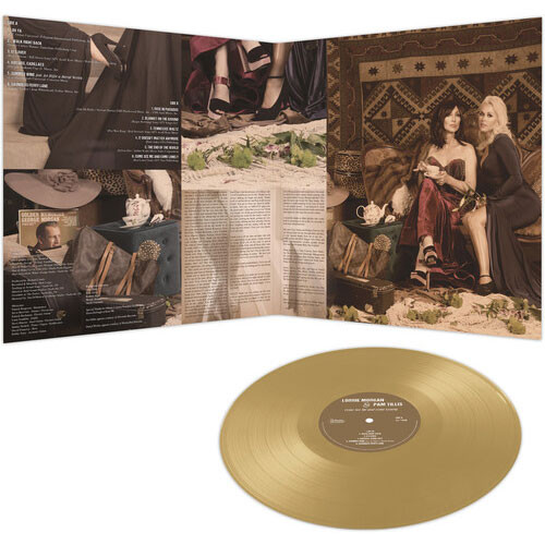 Lorrie Morgan & Pam Tillis Come See Me & Come Lonely LP (Gold Vinyl) 2