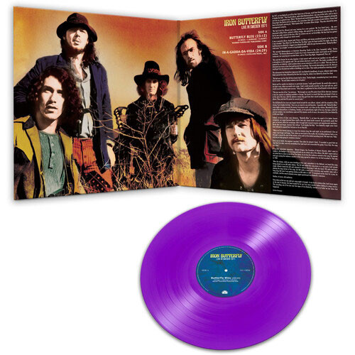 Iron Butterfly Live in Sweden 1971 LP (Purple Vinyl) 2