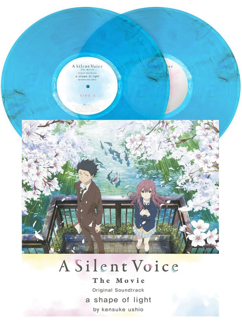 Kensuke Ushio A Silent Voice Original Soundtrack 180g 2LP (Blue Marble Vinyl) 3