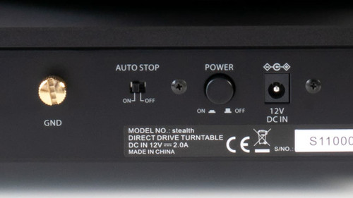 Music Hall Stealth Turntable with Ortofon 2M Blue Cartridge 7