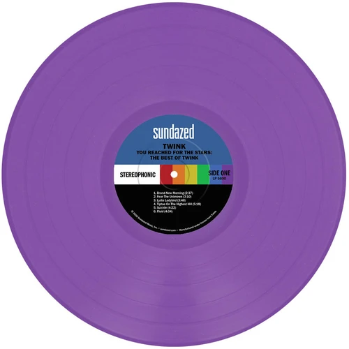 Twink You Reached for the Stars: The Best of Twink LP (Violet Vinyl) 2