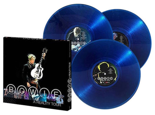 David Bowie A Reality Tour 180g 3LP Box Set (Translucent Blue Vinyl) 2