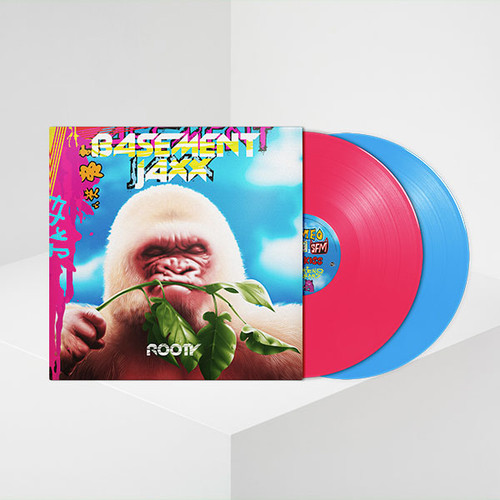 Basement Jaxx Rooty 2LP (Pink & Blue Vinyl) 2