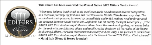 Nagra: 70th Year Anniversary Collection Album 200g 45rpm 2LP 3