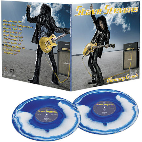 Steve Stevens Memory Crash 2LP (Blue & White Haze Vinyl)