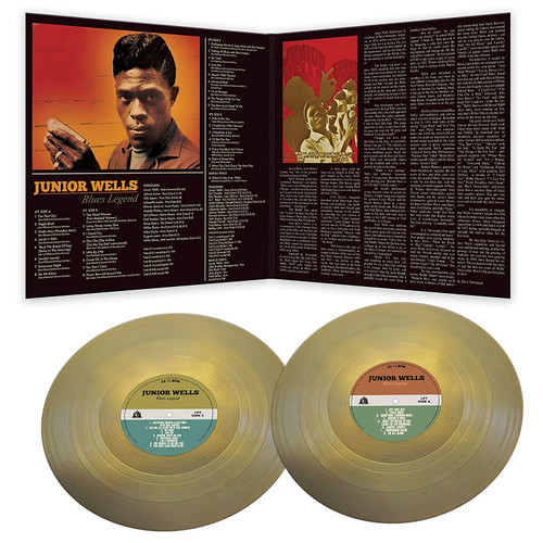 Junior Wells Blues Legend 2LP (Gold Vinyl)