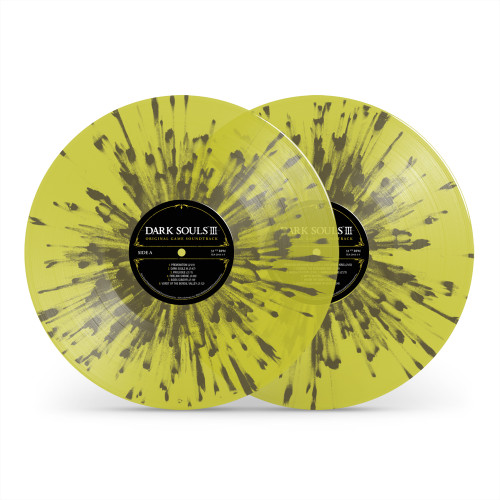Yuka Kitamura & Motoi Sakuraba Dark Souls III: Original Game Soundtrack 2LP (Transparent Yellow with Gold Splatter) 2