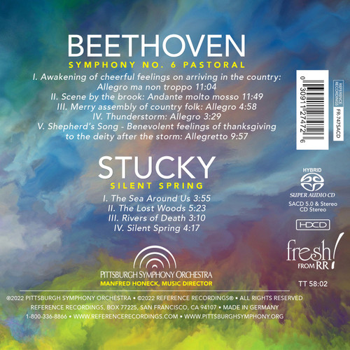 Beethoven & Stucky Symphony No. 6 Pastoral & Silent Spring Hybrid Multi-Channel & Stereo SACD 2