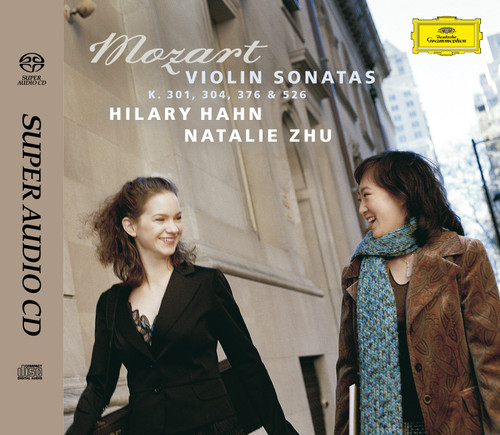 Hilary Hahn & Natalie Zhu Mozart Violin Sonatas Numbered Limited Edition Hybrid Stereo Japanese Import SACD 1