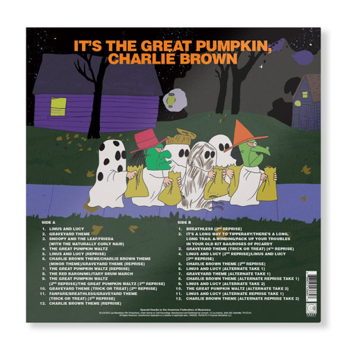 Vince Guaraldi It's the Great Pumpkin, Charlie Brown (Original Soundtrack Recording) 45rpm LP (Mono) 2