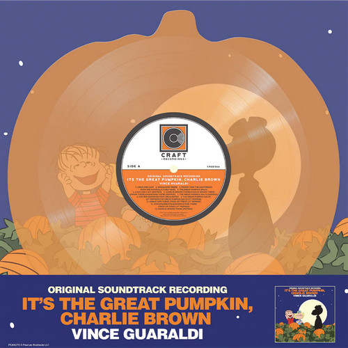Vince Guaraldi It's the Great Pumpkin, Charlie Brown (Original Soundtrack Recording) LP (Pumpkin-Shaped Orange Vinyl) 1