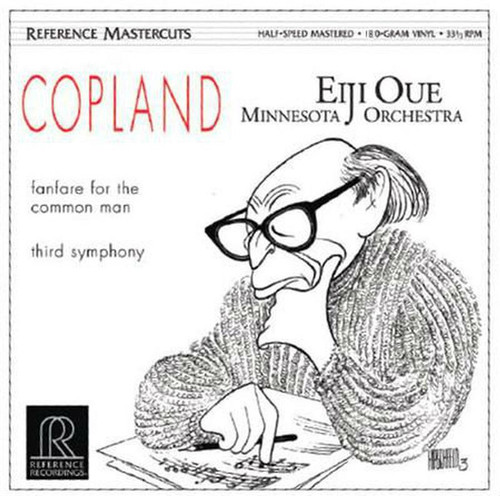 Eiji Oue Copland Fanfare for the Common Man & Third Symphony Half-Speed Mastered 180g LP 1