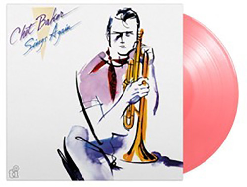 Chet Baker Chet Baker Sings Again Numbered Limited Edition 180g Import LP (Pink Vinyl) 2