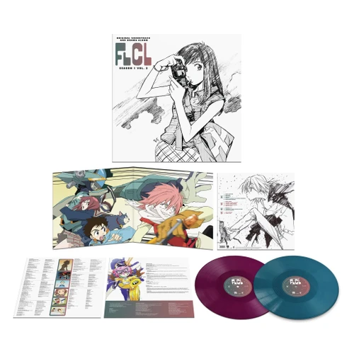 the pillows FLCL Season 1 Vol. 2 (Original Soundtrack and Drama Album) 2LP (Color Vinyl) 1