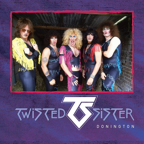 Twisted Sister Donington LP (Purple, Black & White Splatter Vinyl) 2