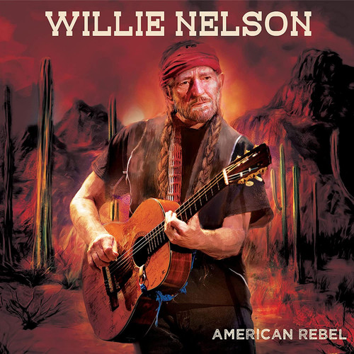 Willie Nelson American Rebel LP (Red Marble Vinyl) 1