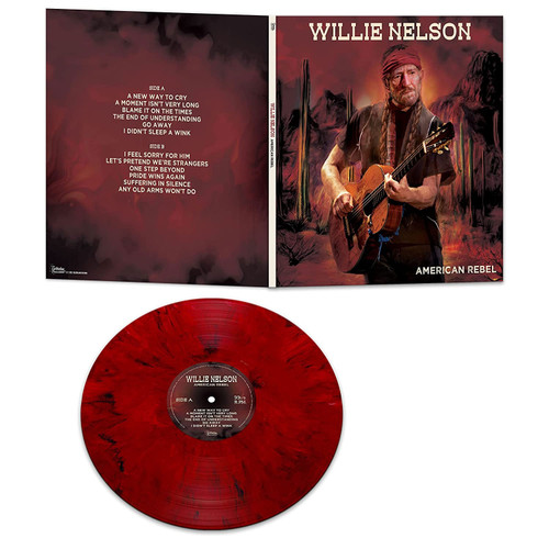 Willie Nelson American Rebel LP (Red Marble Vinyl) 4