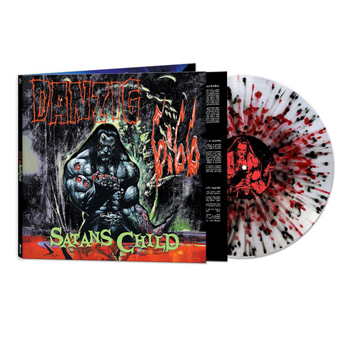 Danzig 6:66 Satan's Child LP (Red & Black Splatter Vinyl) 1