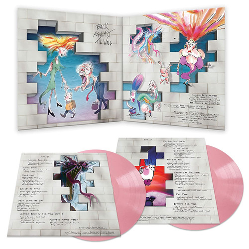Back Against the Wall: A Prog-Rock Tribute to Pink Floyd's Wall 2LP (Pink Vinyl) 4