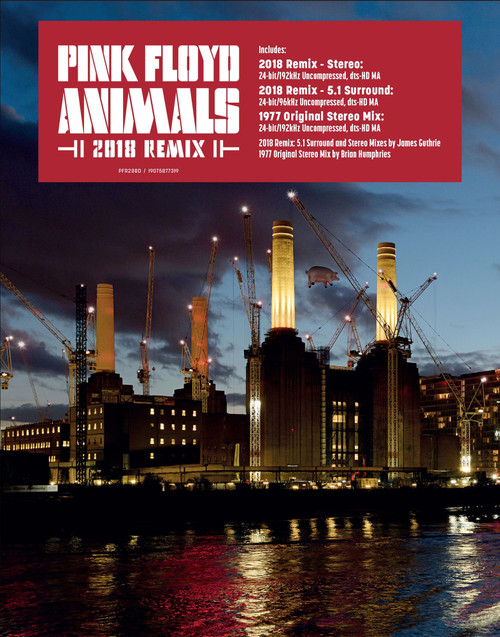 Pink Floyd Animals (2018 Remix) Blu-Ray Audio Disc