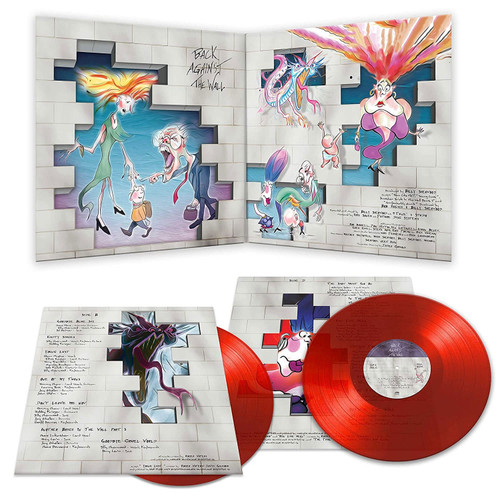 Back Against the Wall: A Prog-Rock Tribute to Pink Floyd's Wall 2LP (Red Vinyl) 4