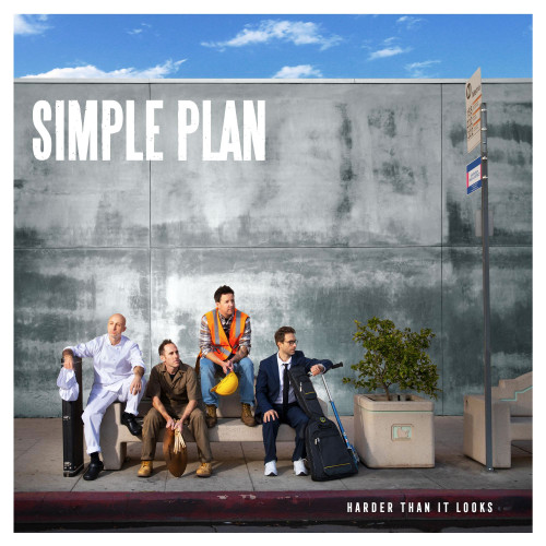 Simple Plan Harder Than It Looks LP (Blue Marble Vinyl) 1