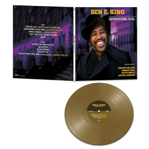 Ben E. King Supernatural Soul LP (Gold Vinyl) 3