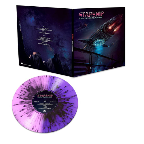 Starship Greatest Hits Relaunched LP (Split Color Splatter Vinyl) 1