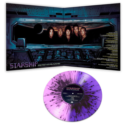 Starship Greatest Hits Relaunched LP (Split Color Splatter Vinyl) 3