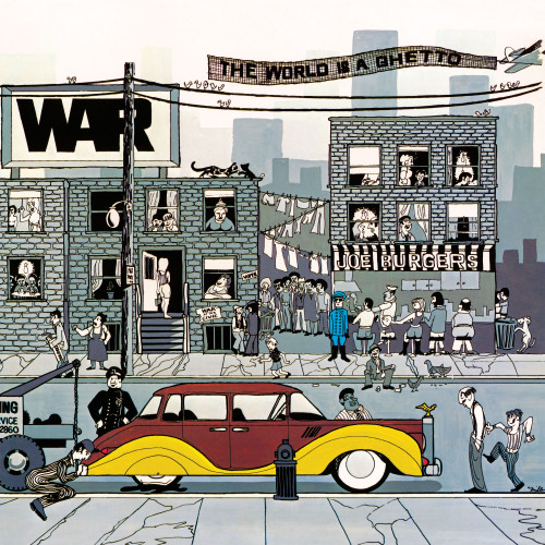 WAR The World Is a Ghetto LP 1