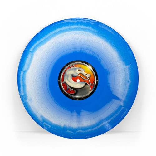 Dan Forden Ultimate Mortal Kombat 3: Music from the Arcade Game Soundtrack 45rpm LP (Blue & White Swirl Vinyl) 2