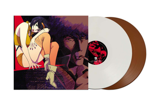 SEATBELTS Cowboy Bebop Original Series Soundtrack (EIN Edition) 2LP (Opaque White & Brown Vinyl) Scratch & Dent