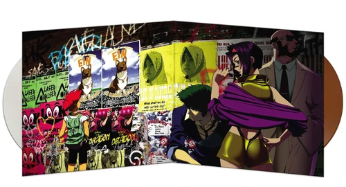 SEATBELTS Cowboy Bebop Original Series Soundtrack (EIN Edition) 2LP (Opaque White & Brown Vinyl) Scratch & Dent 5