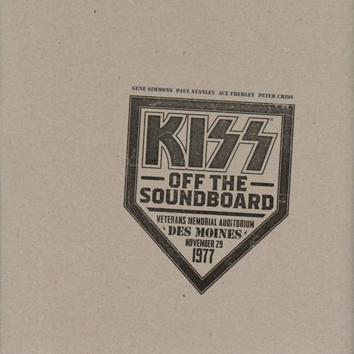 KISS Off the Soundboard: Des Moines, November 29, 1977 180g 2LP 1