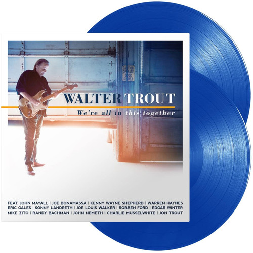 Walter Trout We're All in This Together 2LP (Blue Vinyl) 1