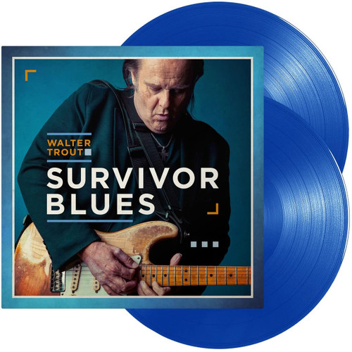 Walter Trout Survivor Blues 2LP (Blue Vinyl) 1