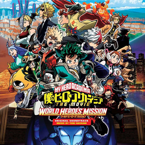 Yuki Hayashi My Hero Academia: World Heroes' Mission Original Soundtrack 2LP (Color Vinyl) 1