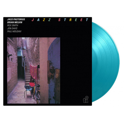 Jaco Pastorius & Brian Melvin Jazz Street Numbered Limited Edition 180g Import LP (Turquoise Vinyl) 2