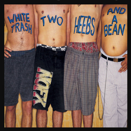 NOFX White Trash, Two Heebs and a Bean (30th Anniversary Edition) LP (Ghostly Sea Blue & Clear Vinyl) 1
