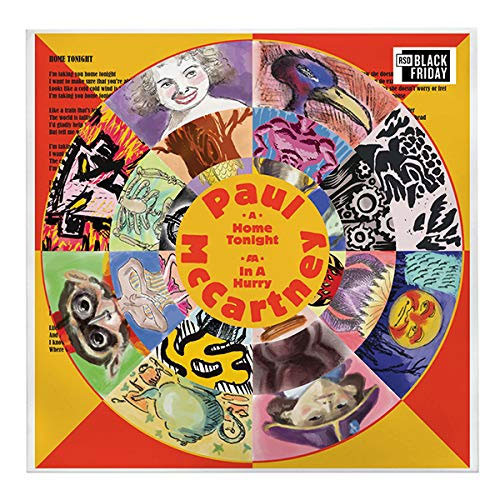 Paul McCartney Home Tonight / In a Hurry 45rpm 7" Vinyl Single (Picture Disc) 1
