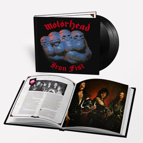 Motorhead Iron Fist (40th Anniversary Deluxe) 3LP Bookpack 2