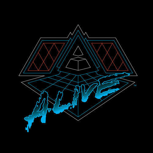 【額縁付き】daft punk alive レコード（新品） 額縁付き】daft punk alive レコード（新品）