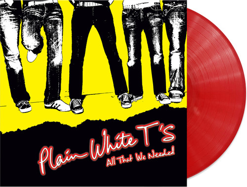 Plain White T's All That We Needed LP (Opaque Red Vinyl) 2