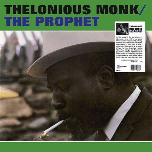 Thelonious Monk The Prophet Numbered Limited Edition Import LP (Clear Vinyl) 1