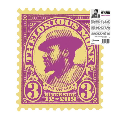 Thelonious Monk The Unique Thelonious Monk Numbered Limited Edition Import LP (Clear Vinyl)